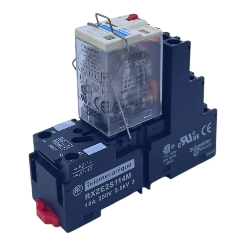 Telemecanique RXM4AB2P7 Steckrelais RXZE2S114M für industriellen Einsatz Relais