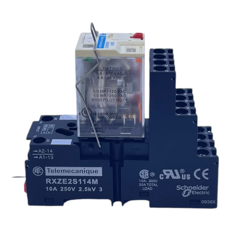 Telemecanique RXM4AB2P7 Steckrelais RXZE2S114M für industriellen Einsatz Relais