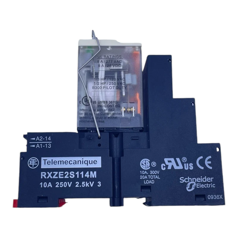 Telemecanique RXM4AB2P7 Steckrelais RXZE2S114M für industriellen Einsatz Relais