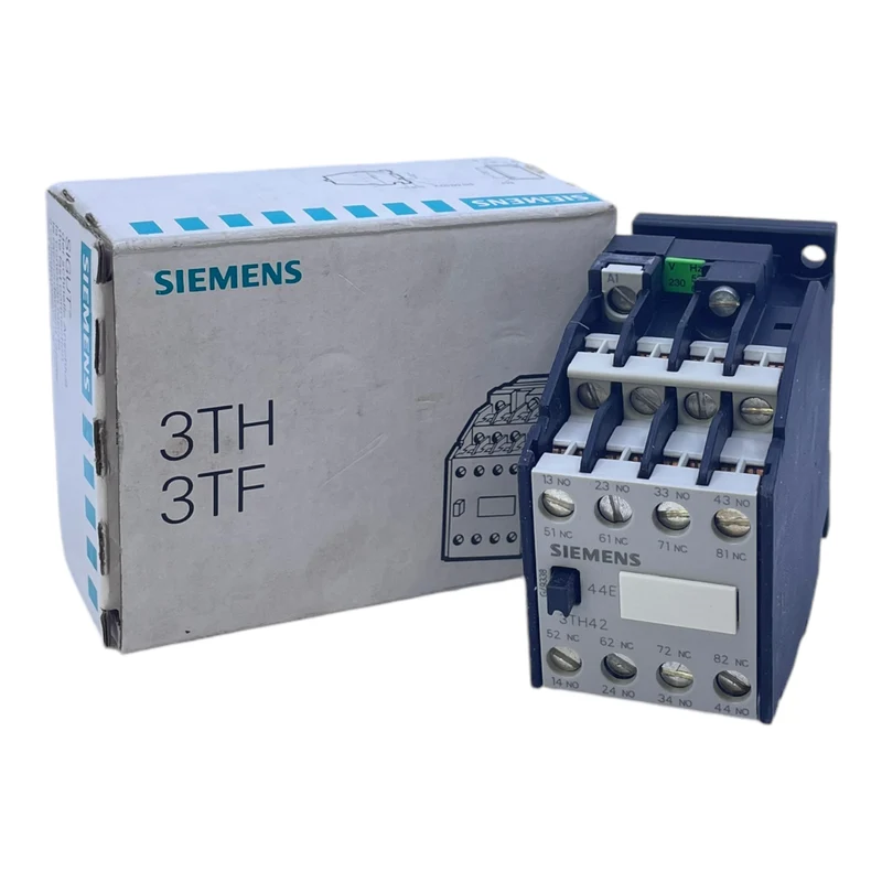 Siemens 3TH4244-0AL2 Hilfsschütz 230V 50/60Hz für industriellen Einsatz Schütz