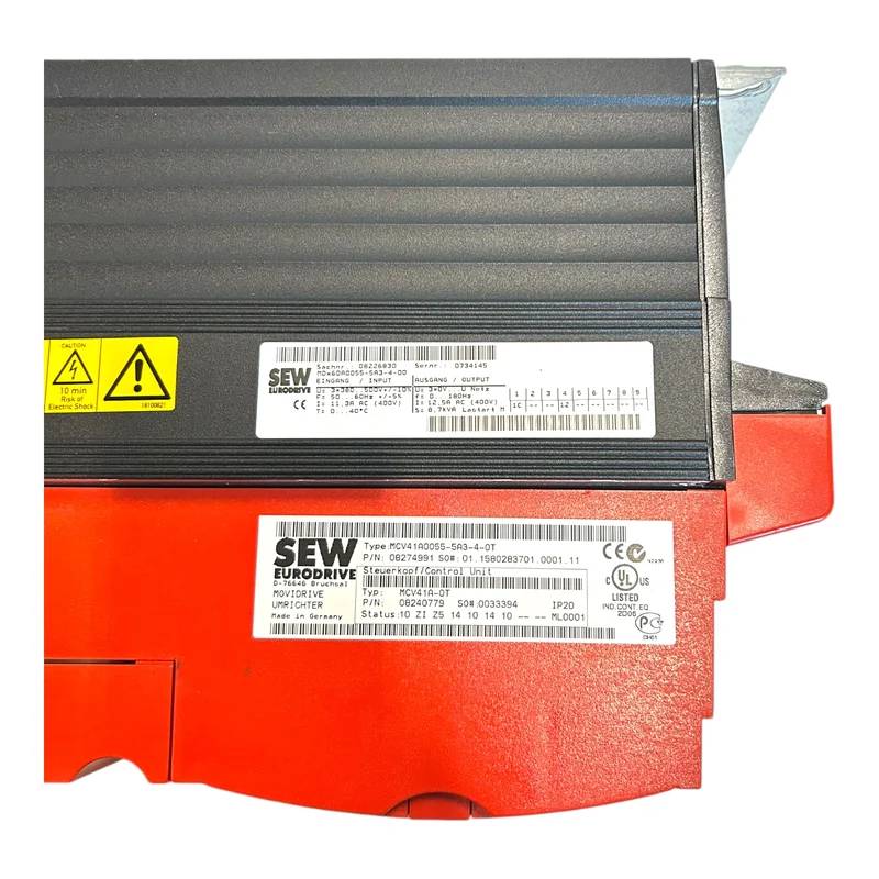 SEW MCV41A0055-5A3-4-0T MDX60A0055-5A3-4-00 Frequenzumrichter Industrie Einsatz