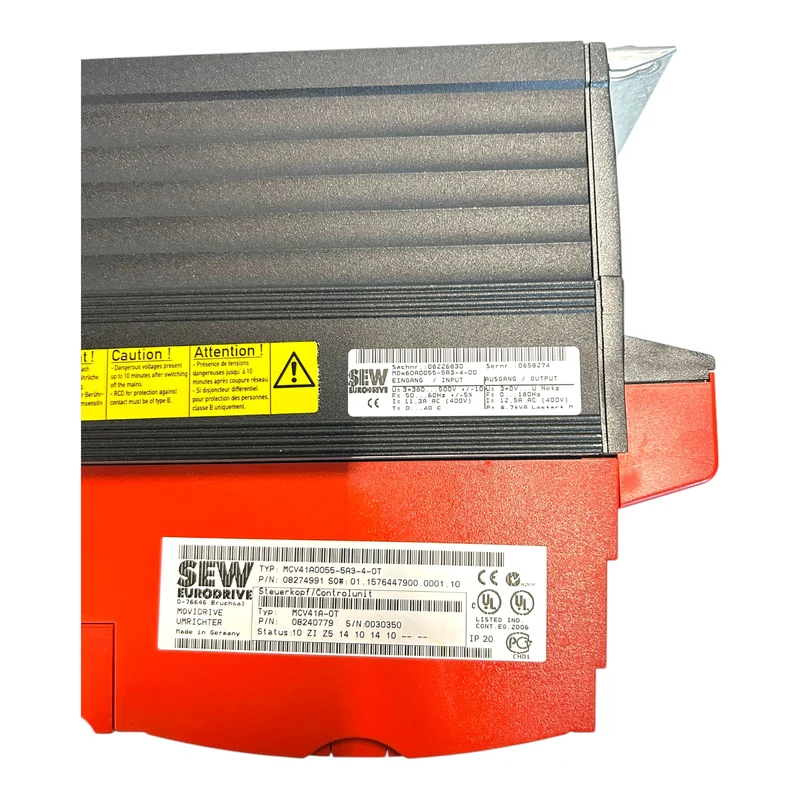 SEW MCV41A0055-5A3-4-0T MDX60A0055-5A3-4-00 Frequenzumrichter Industrie Einsatz