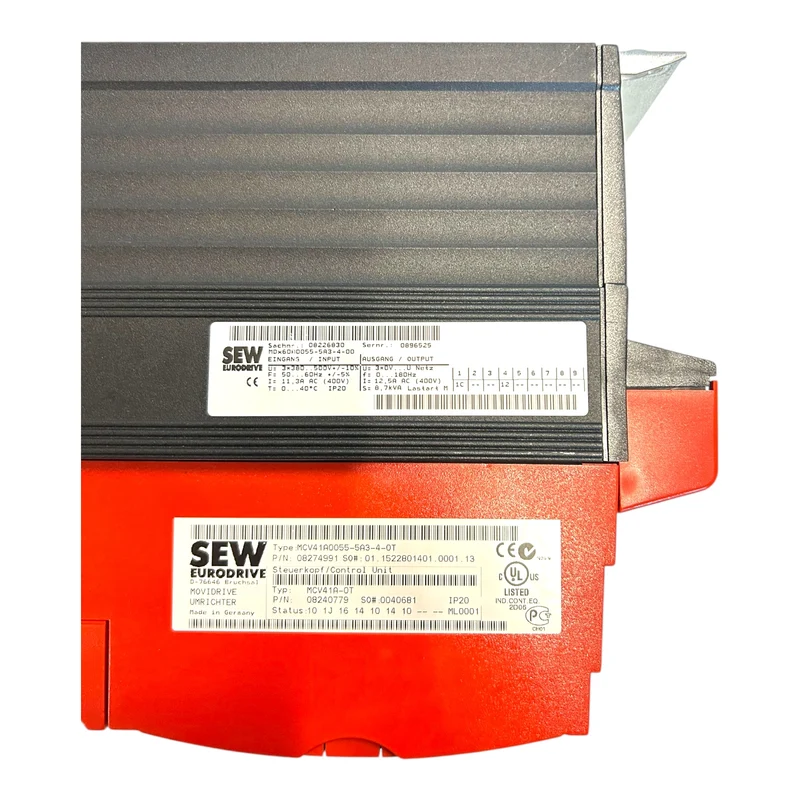SEW MCV41A0055-5A3-4-0T MDX60A0055-5A3-4-00 Frequenzumrichter Industrie Einsatz