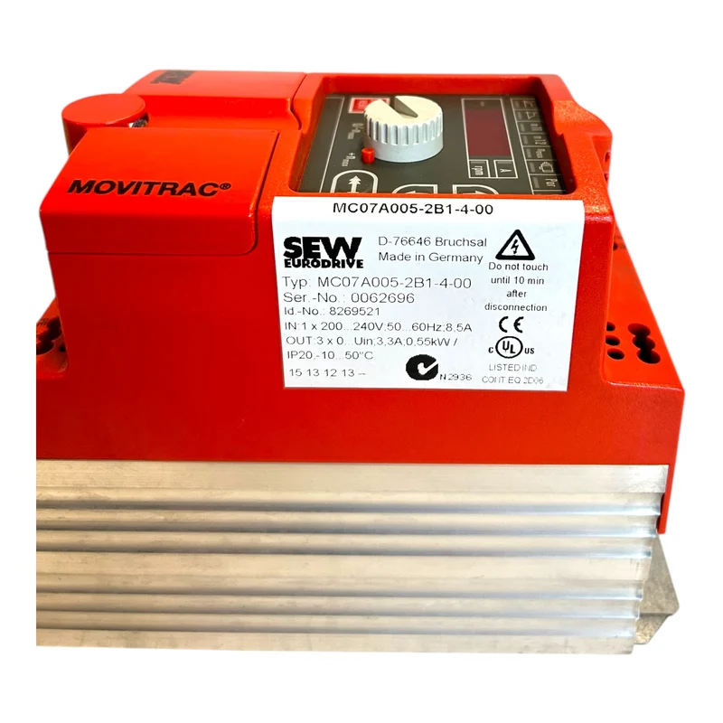 SEW MC07A005-2B1-4-00 Frequenzumrichter 0,55kW für industriellen Einsatz
