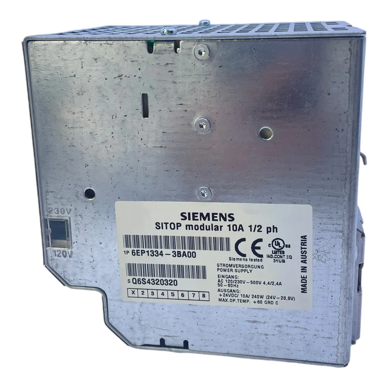 Siemens 6EP1334-3BA00 Netzteil für industriellen Einsatz 6EP1334-3BA00 Siemens