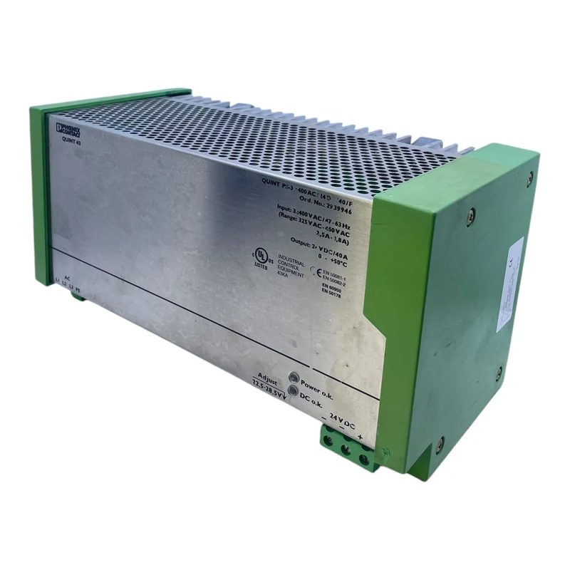 Phoenix Contact 2939946 Netzteil für Industrie Einsatz QUINT-PS3x400AC/24DC/40/F