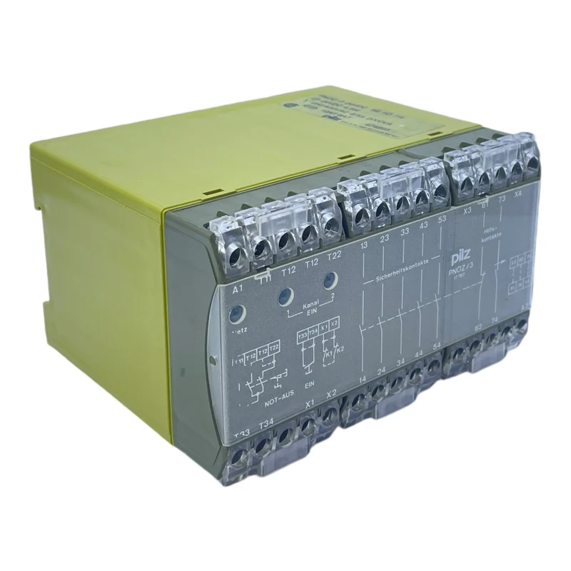 Pilz PNOZ/3 Sicherheitsrelais für industriellen Einsatz 24VDC 5S 1Ö 1W PNOZ/3 Pi