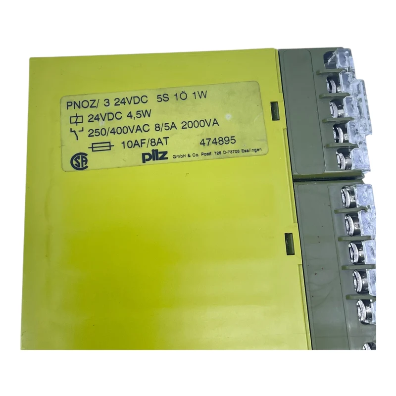 Pilz PNOZ/3 Sicherheitsrelais für industriellen Einsatz 24VDC 5S 1Ö 1W PNOZ/3 Pi