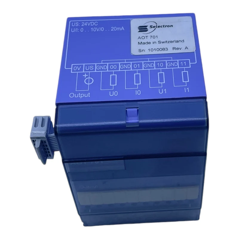 Selectron AOT 701 Analoges Ausgangsmodul für industriellen Einsatz Selectron AOT