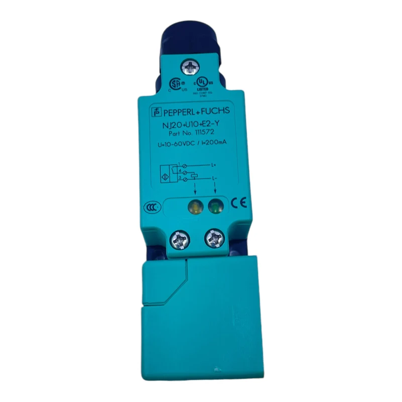 Pepperl+Fuchs NJ20-U10+E2-Y Induktiver Sensor für industriellen Einsatz 111572 P