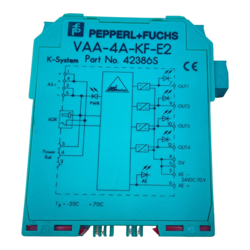 Pepperl+Fuchs VAA-4A-KF-E2 AS-Interface Modul für Industrie Einsatz 42386S VAA-4