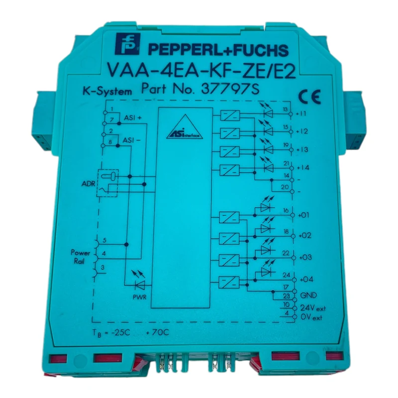 Pepperl+Fuchs VAA-4EA-KF-ZE/E2 AS-Interface Modul für Industrie Einsatz 37797S V
