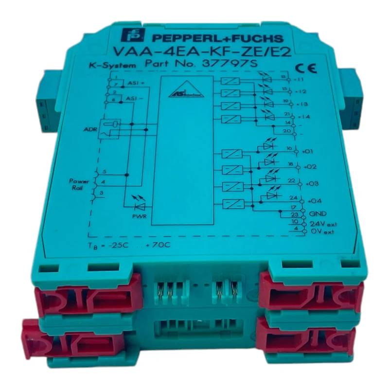 Pepperl+Fuchs VAA-4EA-KF-ZE/E2 AS-Interface Modul für Industrie Einsatz 37797S V