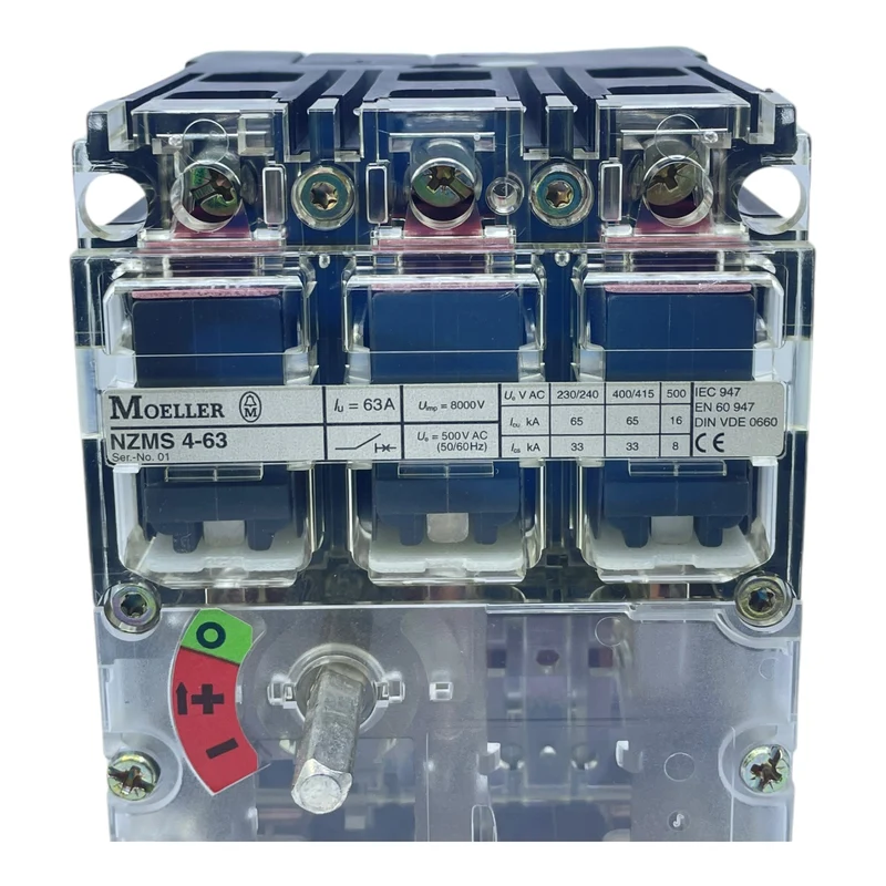 Moeller NZMS4-63 Leistungsschalter für industriellen Einsatzt 3-polig 40-63A NZM
