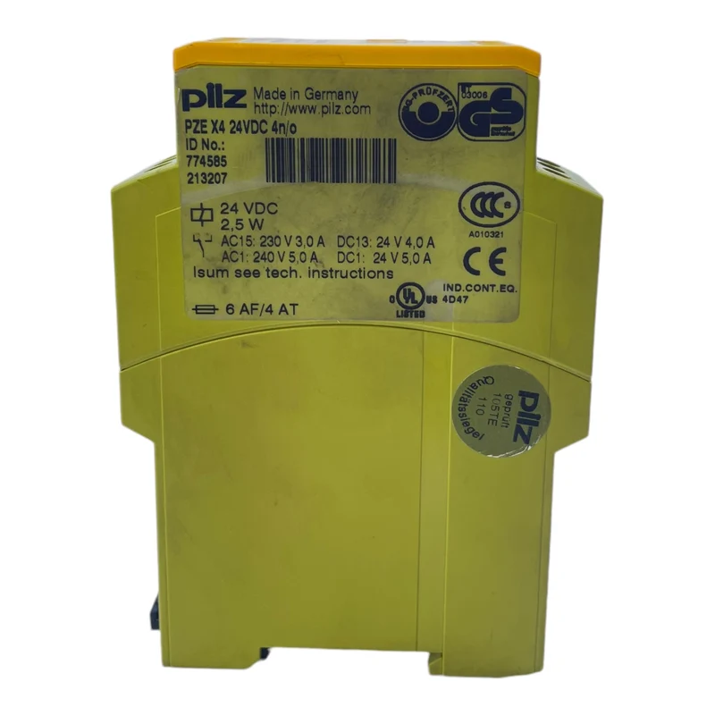 Pilz PZEX424VDC4n/o Sicherheitsrelais für industriellen Einsatz 774585 PZEX424VD