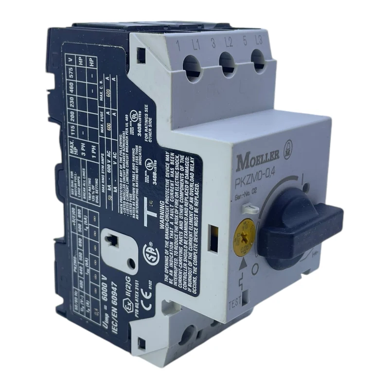 Moeller PKZM0-0,4 Motorschutzschalter für industriellen Einsatz 072732 PKZM0-0,4