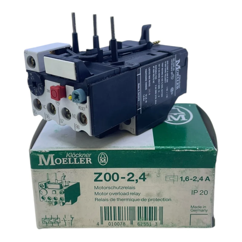 Klöckner Moeller Z00-2,4 Motorschutzrelais für industriellen Einsatz 1,6-2,4A Z0