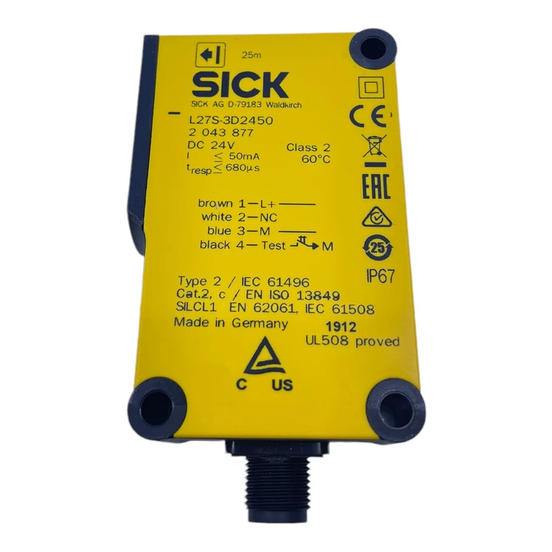 Sick L27S-3D2450 Lichtschranke für industriellen Einsatz 2043877 L27S-3D2450 204