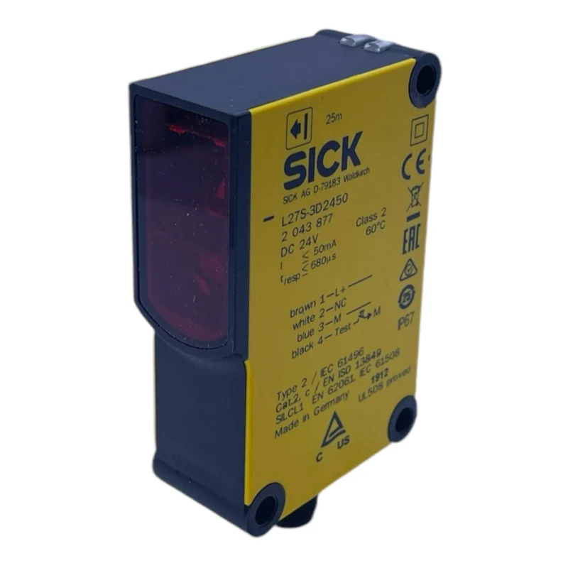 Sick L27S-3D2450 Lichtschranke für industriellen Einsatz 2043877 L27S-3D2450 204