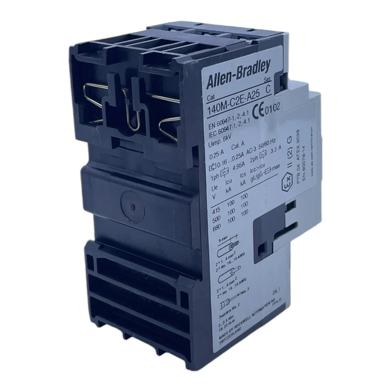 Allen Bradley 140M-C2E-A25 Motorschutzschalter für industriellen Einsatz 140M-C2
