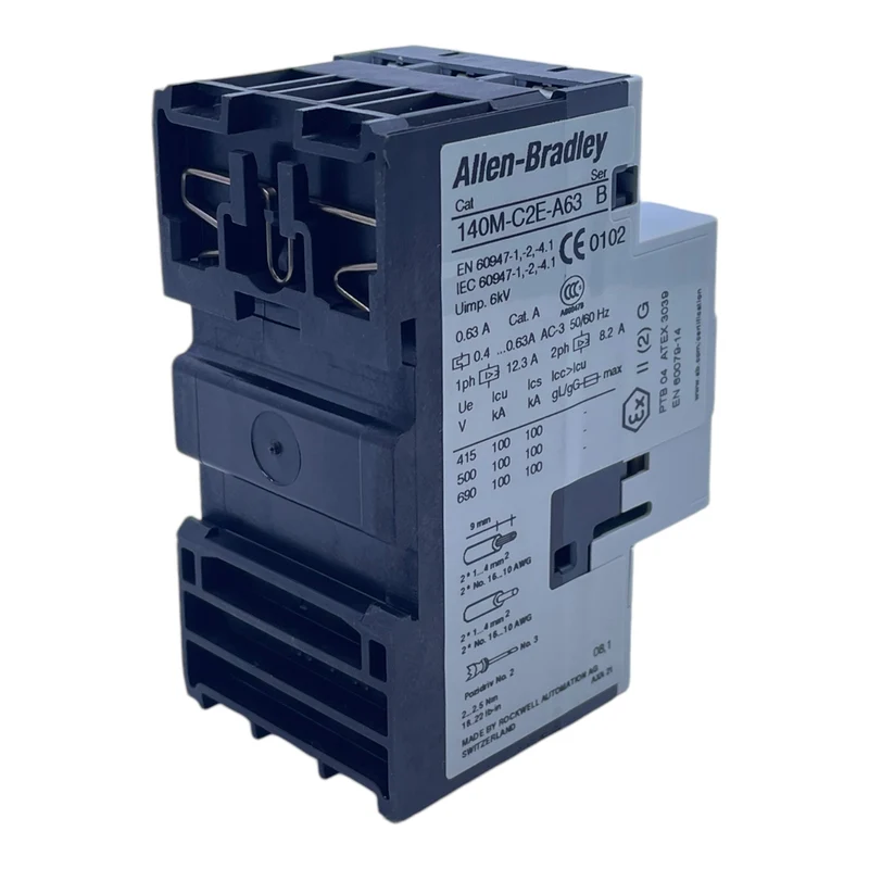 Allen Bradley 140M-C2E-A63 Motorschutzschalter für industriellen Einsatz 140M-C2