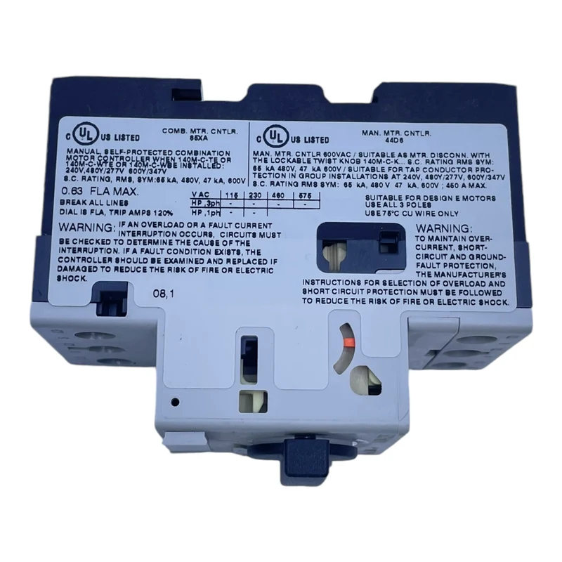 Allen Bradley 140M-C2E-A63 Motorschutzschalter für industriellen Einsatz 140M-C2