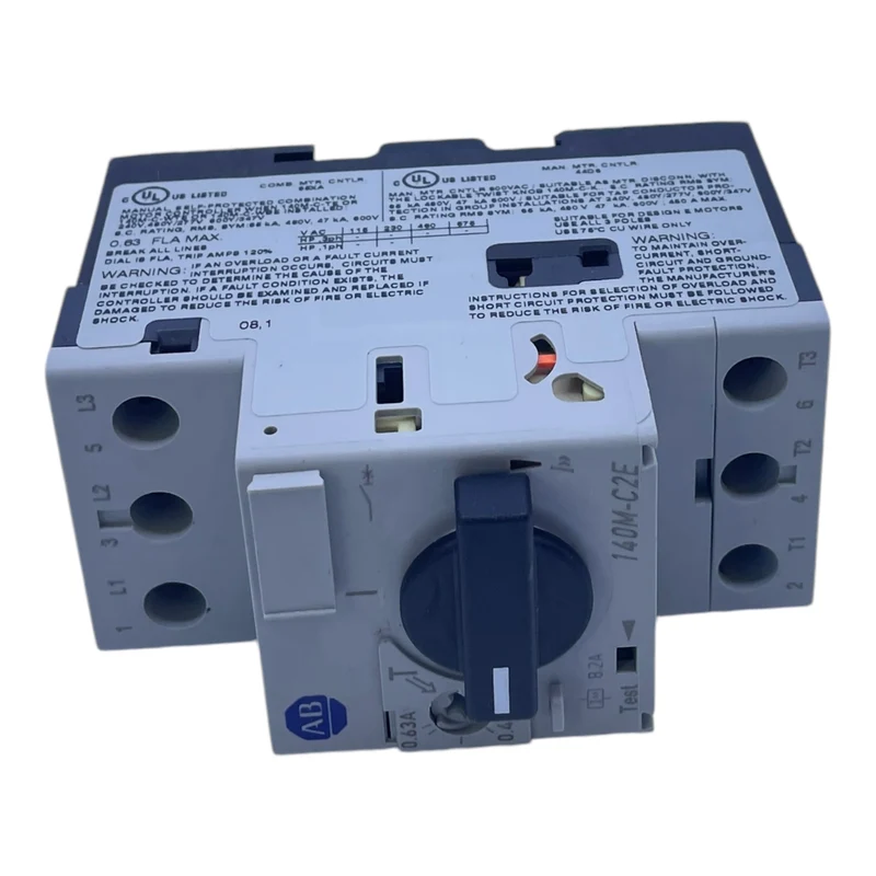 Allen Bradley 140M-C2E-A63 Motorschutzschalter für industriellen Einsatz 140M-C2
