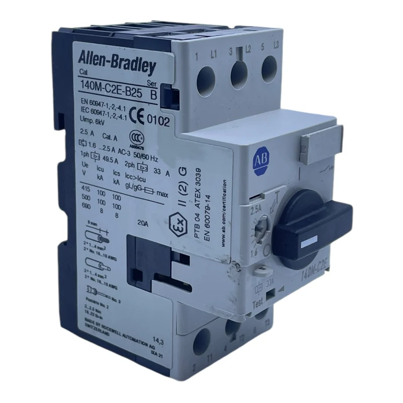 Allen Bradley 140M-C2E-B25 Motorschutzschalter für industriellen Einsatz 140MC2E
