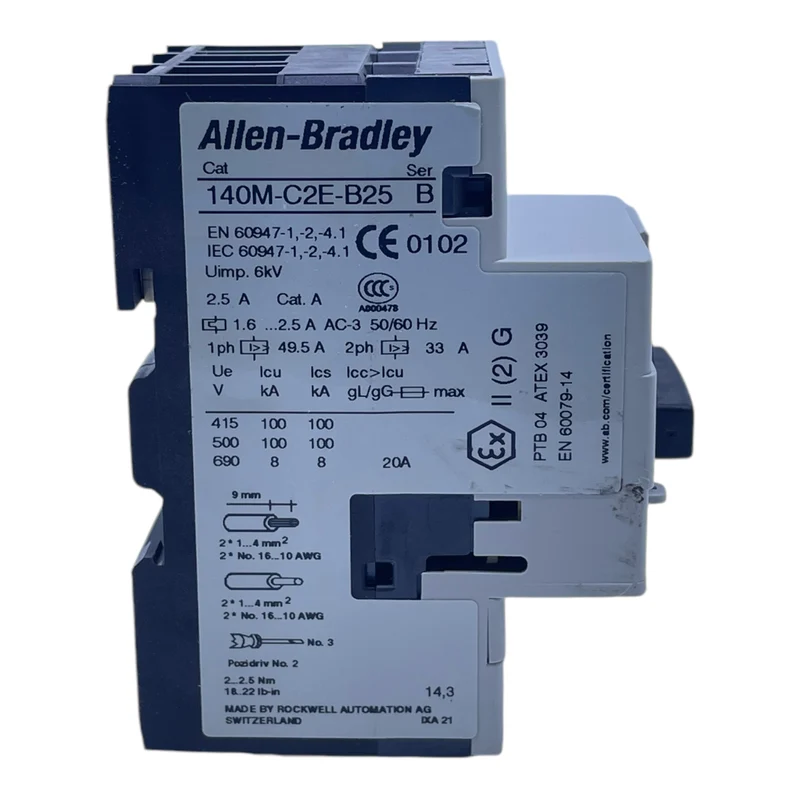 Allen Bradley 140M-C2E-B25 Motorschutzschalter für industriellen Einsatz 140MC2E