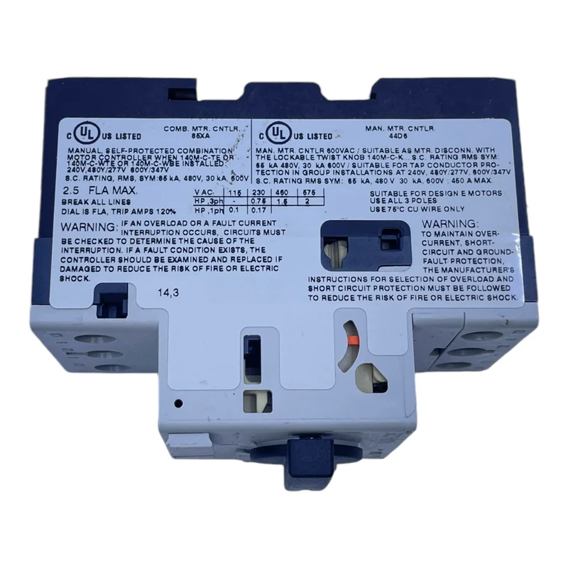 Allen Bradley 140M-C2E-B25 Motorschutzschalter für industriellen Einsatz 140MC2E