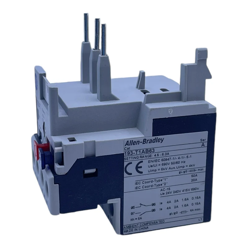 Allen Bradley 193-T1AB63 Überlastrelais für industriellen Einsatz 193-T1AB63 A-B