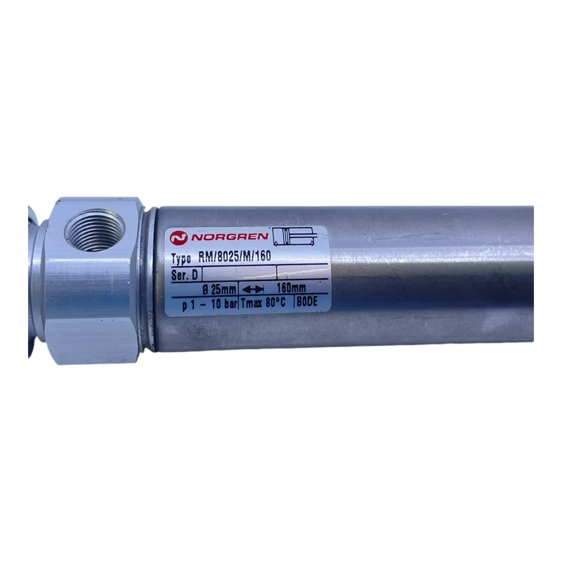 Norgren Rund-Mzyl Puffer RM/8025/M/160 Rundzylinder für industriellen Einsatz RM