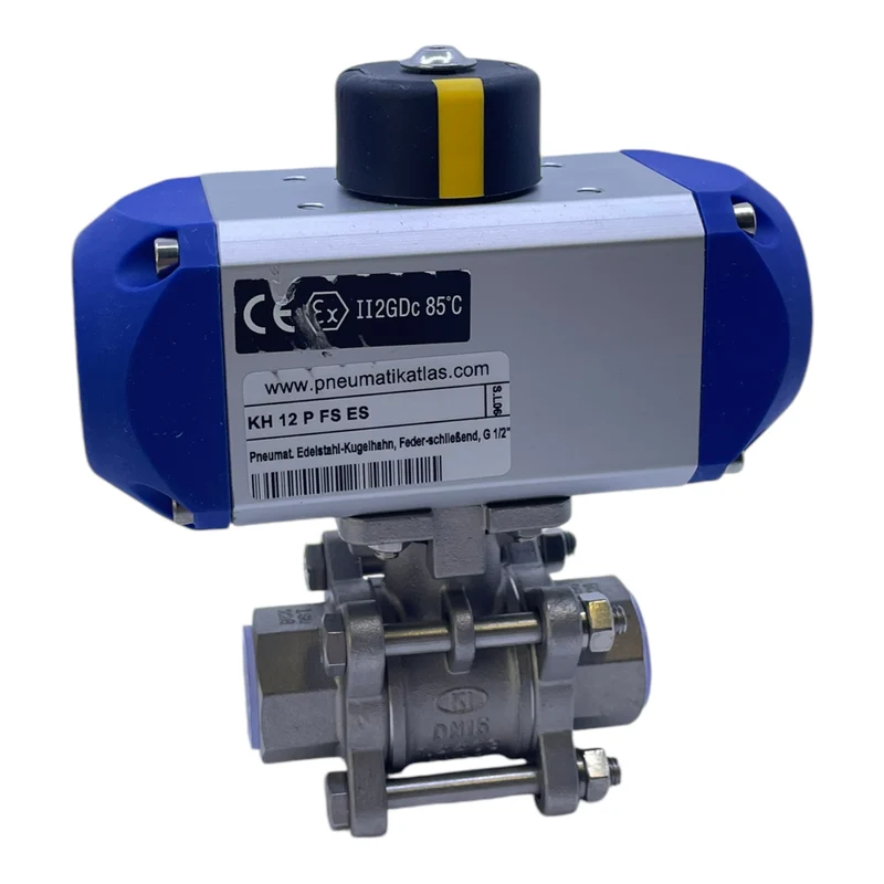 Pneumatikatlas KH 12 P FS ES Hochdruck-Kugelhahn für industriellen Einsatz KH 12