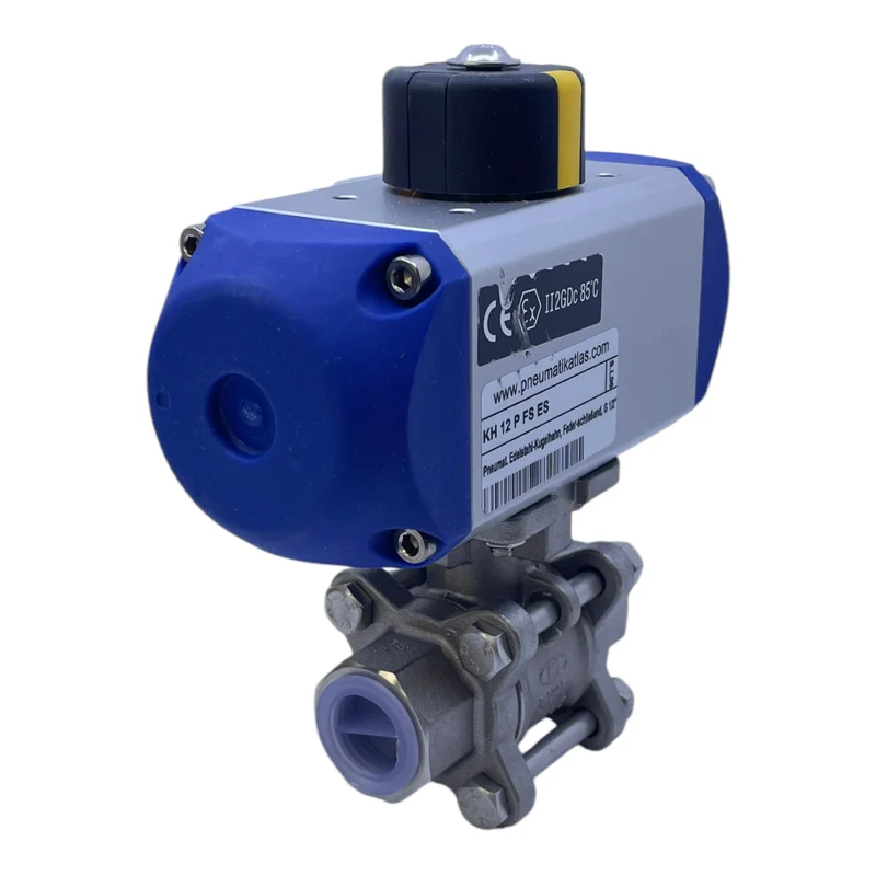 Pneumatikatlas KH 12 P FS ES Hochdruck-Kugelhahn für industriellen Einsatz KH 12