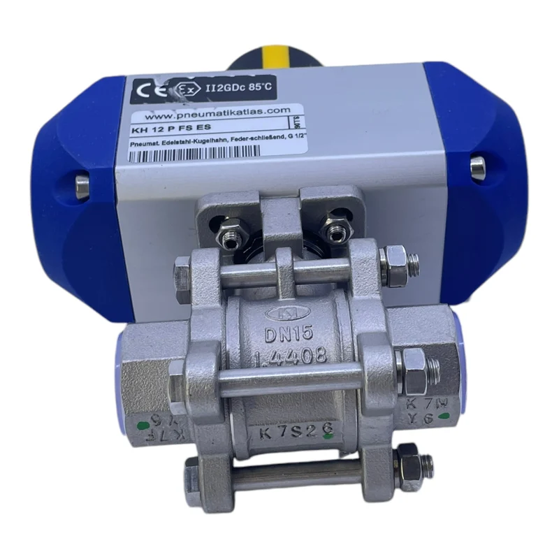 Pneumatikatlas KH 12 P FS ES Hochdruck-Kugelhahn für industriellen Einsatz KH 12
