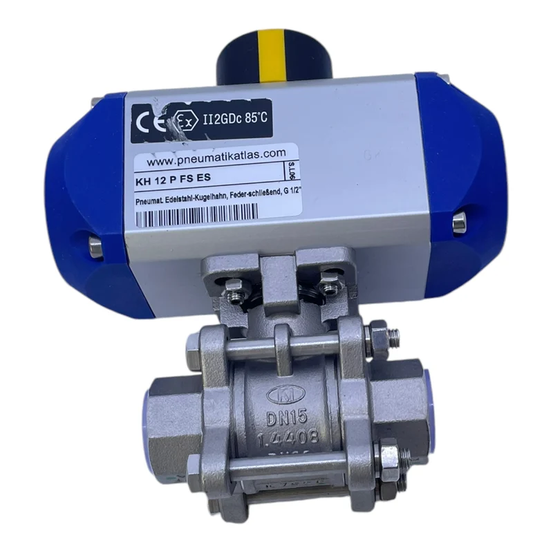 Pneumatikatlas KH 12 P FS ES Hochdruck-Kugelhahn für industriellen Einsatz KH 12