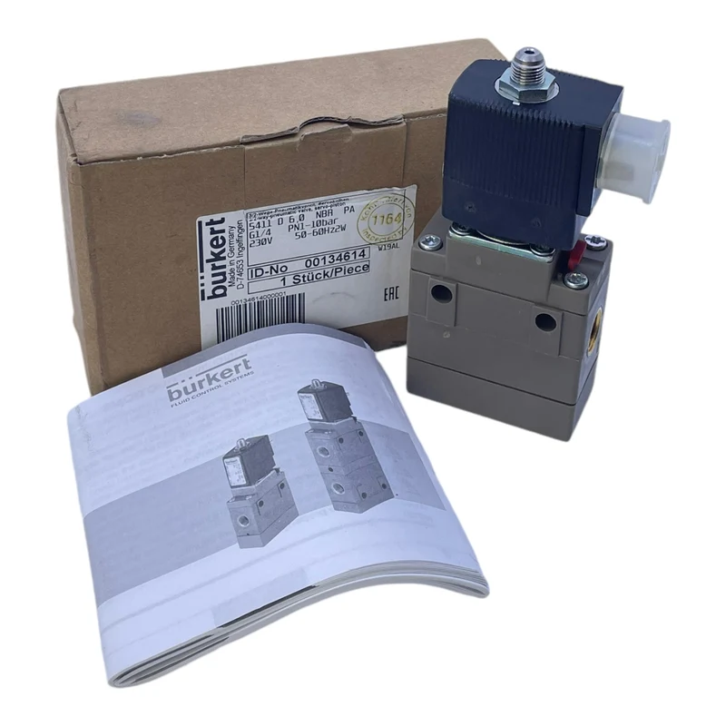 Bürkert 5411 Magnetventil für industriellen Einsatz 134614 D 6,0 NBR PA Bürkert