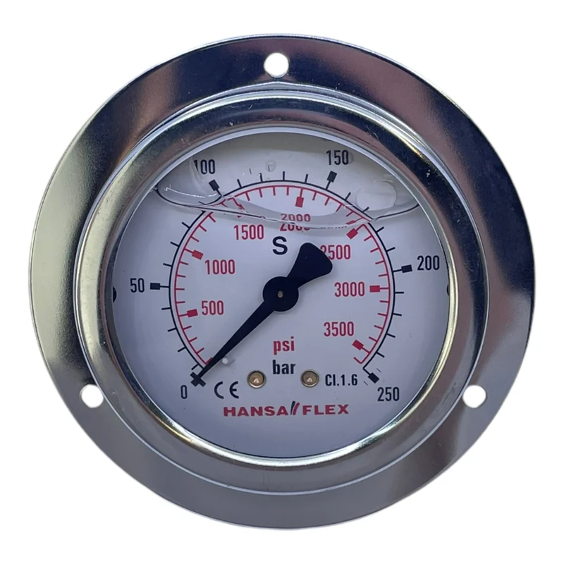 Hansa Flex NG 63 G1/4B Manometer für industriellen Einsatz Hansa Flex NG 63 G1/4