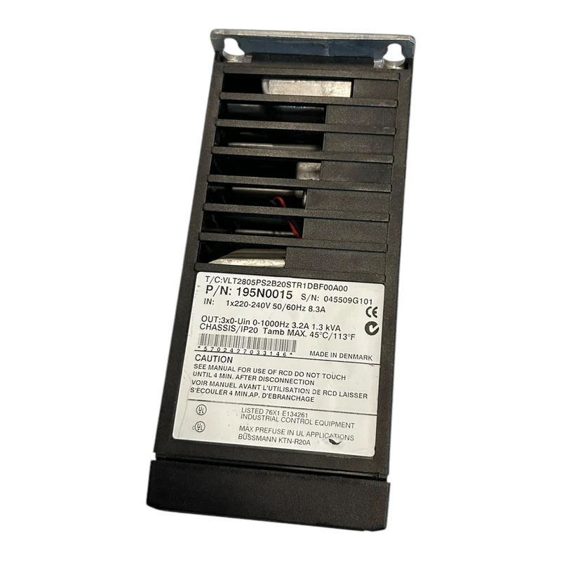 Danfoss VLT2805 195N0015 Frequenzumrichter VLT2805PS2B20STR1DBF00A00 Danfoss VLT