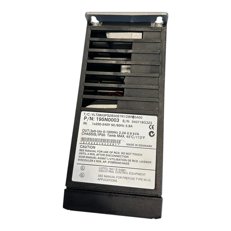 Danfoss VLT2803 195N0003 Frequenzumrichter VLT2803PS2B20STR1DBF00A00 Danfoss VLT