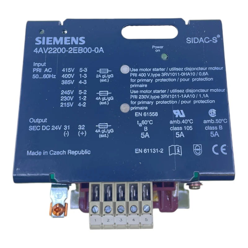 Siemens 4AV2200-2EB00-0A Transformator Netzteil Siemens 4AV2200-2EB00-0A 4AV2200