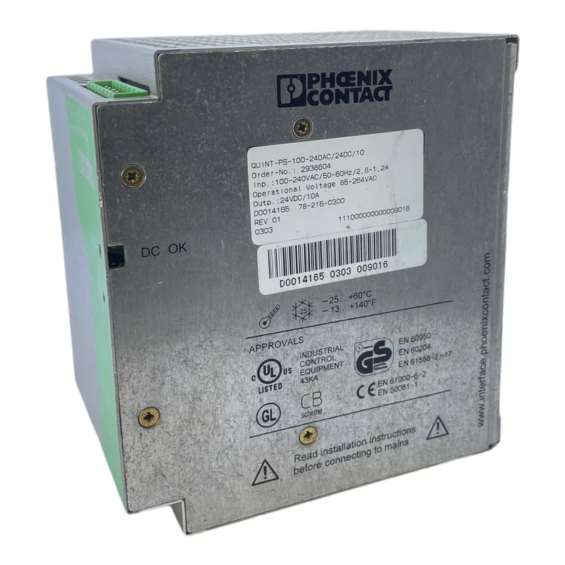 Phoenix Contact 2938604 Netzteil QUINT-PS-100-240AC/24DC/10 Phoenix Contact 2938
