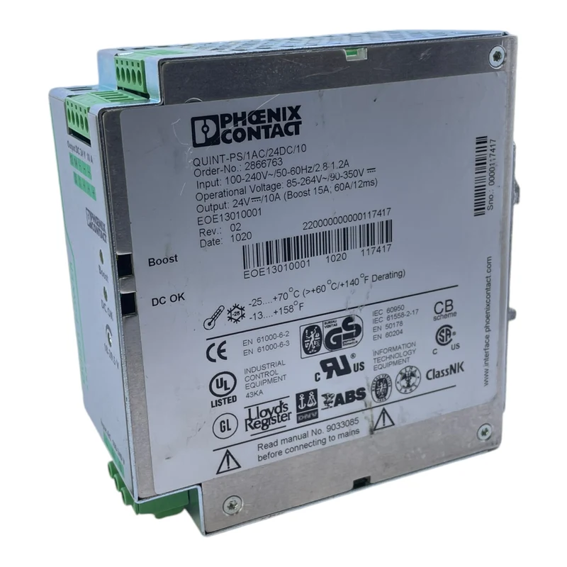 Phoenix Contact 2866763 Netzteil QUINT-PS/ 1AC/24DC/10 Phoenix Contact 2866763 2