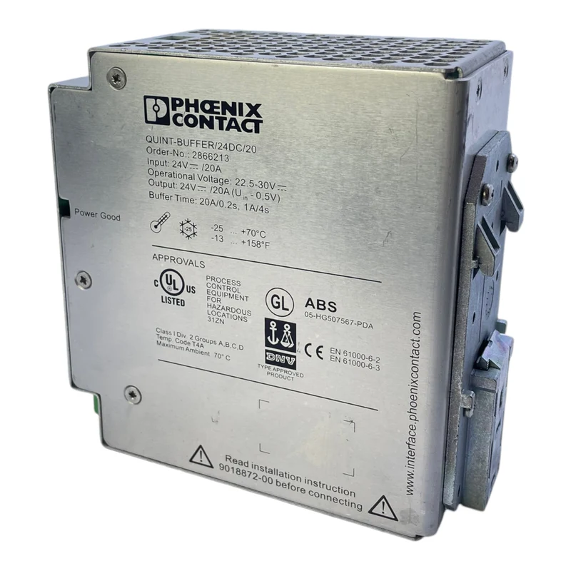 Phoenix Contact 2866213 Netzteil QUINT-BUFFER/24DC/20 Phoenix Contact 2866213 28