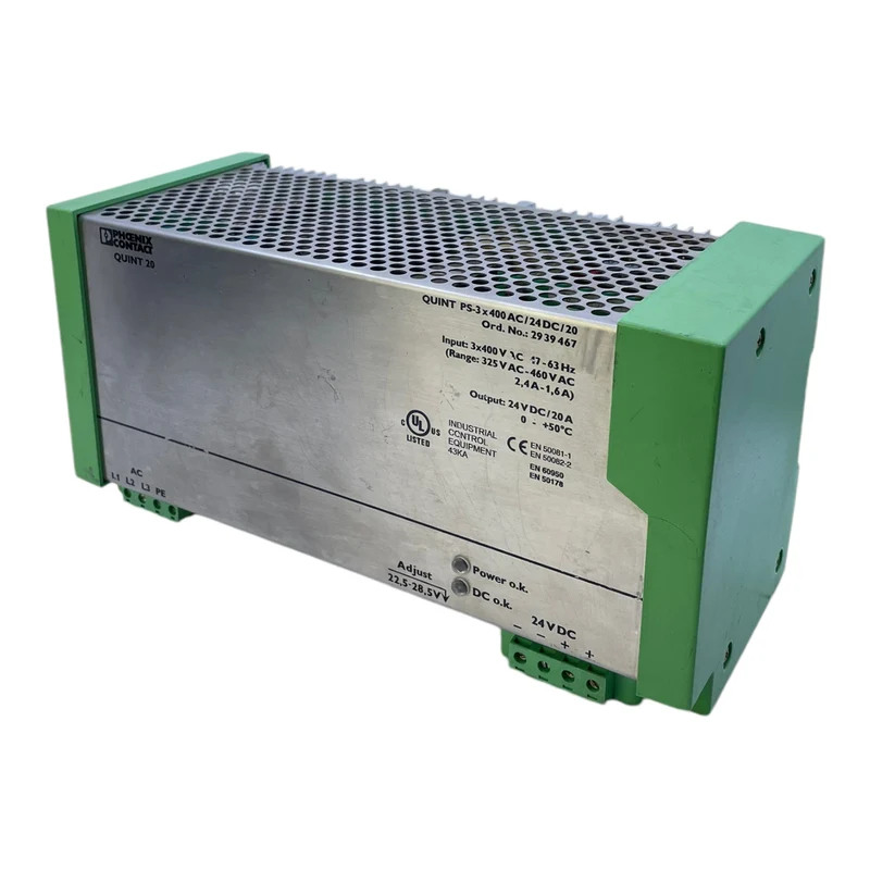 Phoenix Contact 2939467 Netzteil QUINT PS-3x400 AC/24DC/20 Phoenix Contact 29394