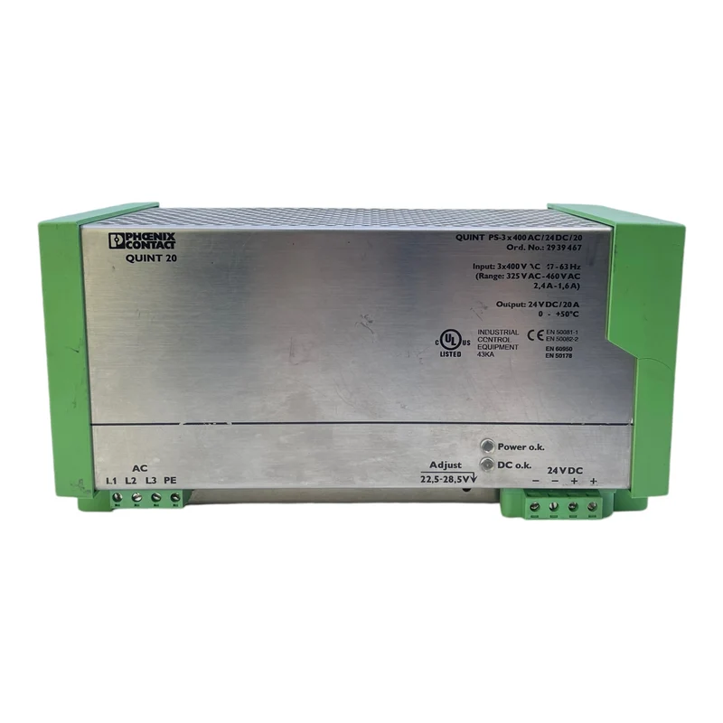 Phoenix Contact 2939467 Netzteil QUINT PS-3x400 AC/24DC/20 Phoenix Contact 29394