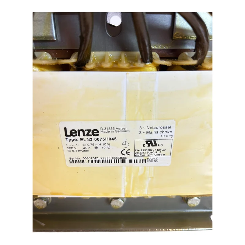 Lenze ELN3-0075H045 Netzdrossel für industriellen Einsatz Netzdrossel