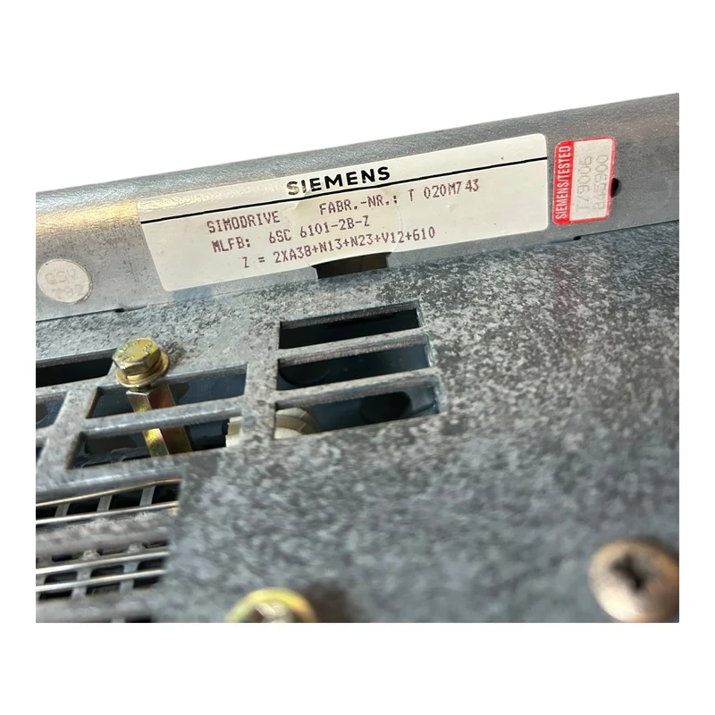 Siemens 6SC6101-2B-Z Simodrive Frequenzumrichter für industriellen Einsatz
