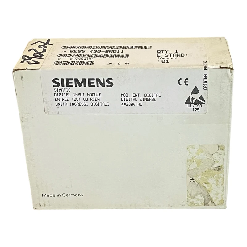 Siemens 6ES5430-8MD11 Digitaleingabemodul für industriellen Einsatz 6ES54308MD11