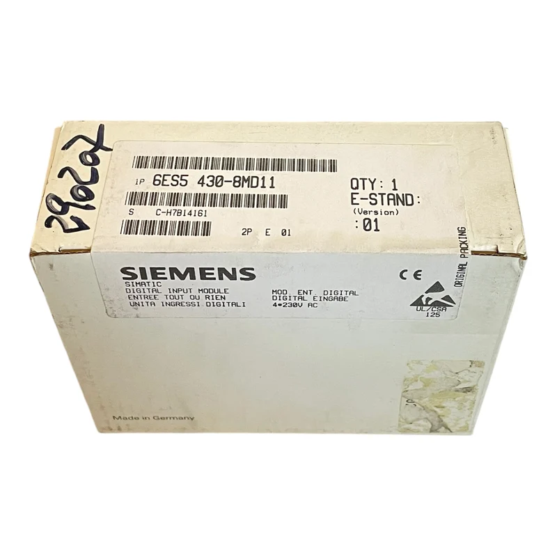 Siemens 6ES5430-8MD11 Digitaleingabemodul für industriellen Einsatz 6ES54308MD11